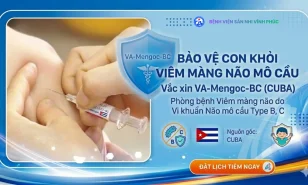 Vắc xin VA-Mengoc-BC (Cuba) phòng viêm màng não mô cầu type B, C