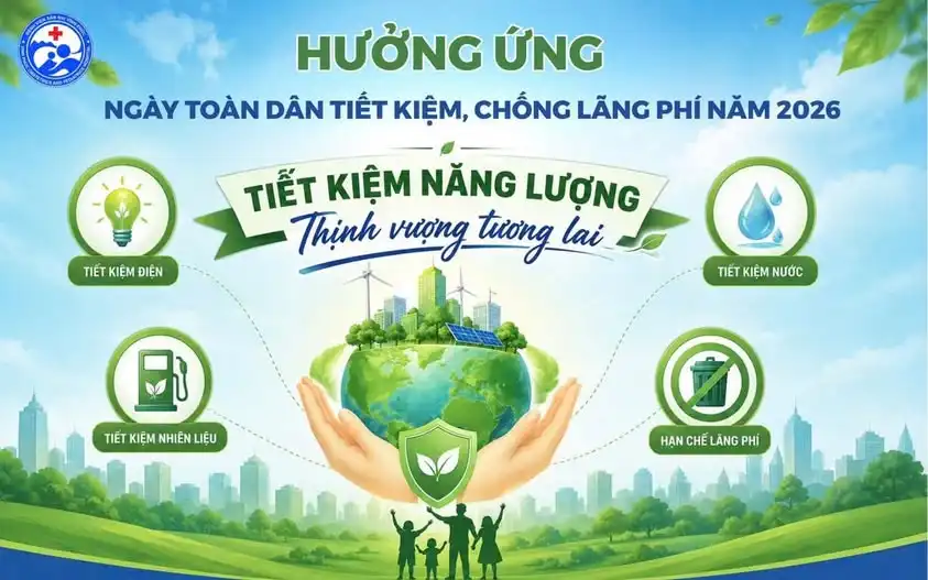 Hưởng ứng ngày toàn dân tiết kiệm, chống lãng phí năm 2026 1 Hưởng ứng ngày toàn dân tiết kiệm, chống lãng phí năm 2026