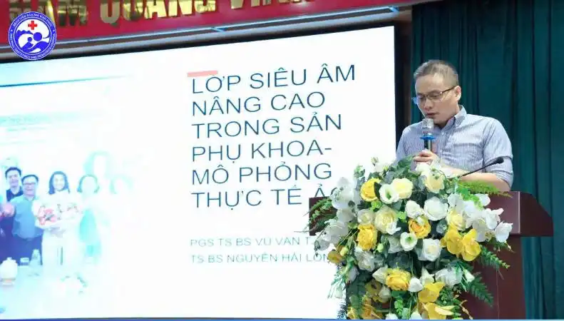 Bệnh viện Sản Nhi Vĩnh Phúc cập nhật kỹ thuật chuyên môn Sản phụ khoa và ứng dụng AI trong siêu âm 3 23