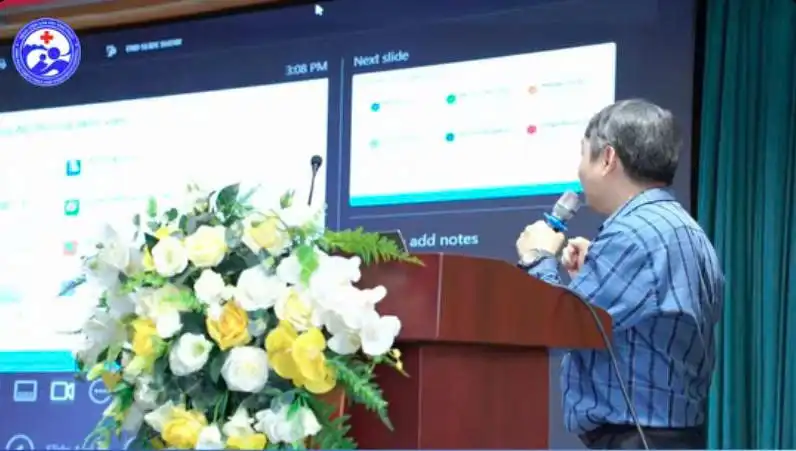 Bệnh viện Sản Nhi Vĩnh Phúc cập nhật kỹ thuật chuyên môn Sản phụ khoa và ứng dụng AI trong siêu âm 2 24