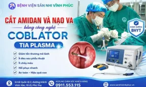 Cắt Amidan và nạo VA bằng công nghệ Coblator tia Plasma 8 Cắt Amidan và nạo VA bằng công nghệ Coblator tia Plasma.