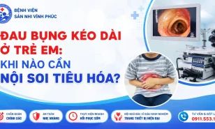 Đau bụng kéo dài ở trẻ em: Khi nào cần nội soi tiêu hóa?