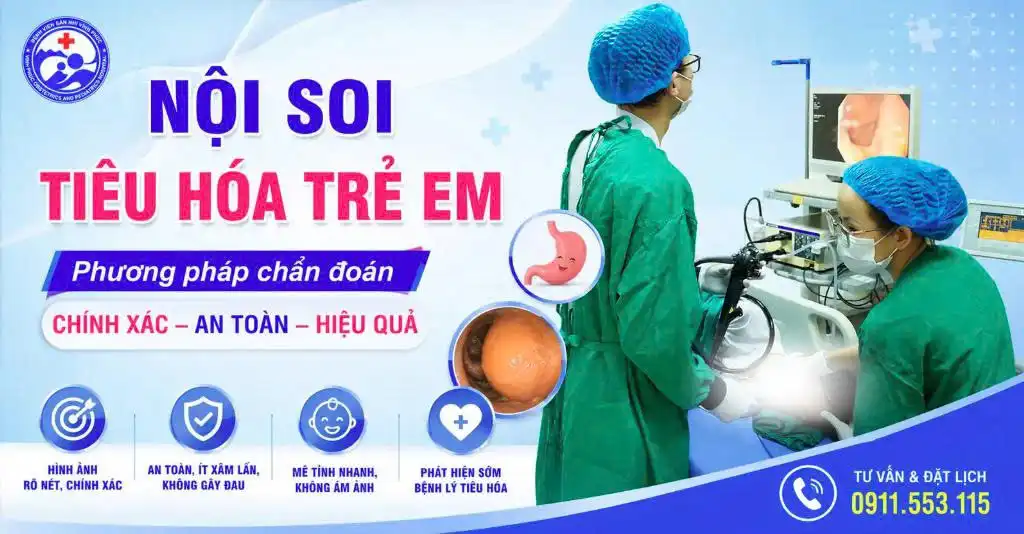 Nội soi dạ dày trẻ em có đau không? Những điều cha mẹ cần biết trước khi cho trẻ nội soi 1 Nội soi tiêu hóa trẻ em Phương pháp chẩn đoán chính xác, an toàn và hiệu quả.