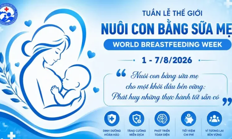 Hưởng ứng Tuần lễ nuôi con bằng sữa mẹ