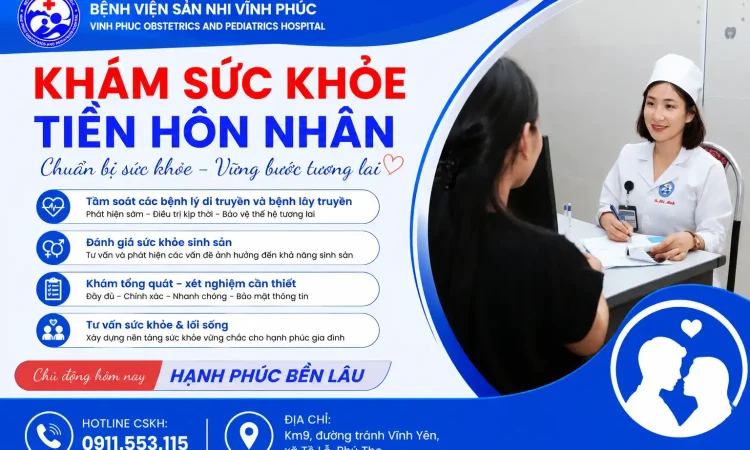 Khám sức khỏe tiền hôn nhân