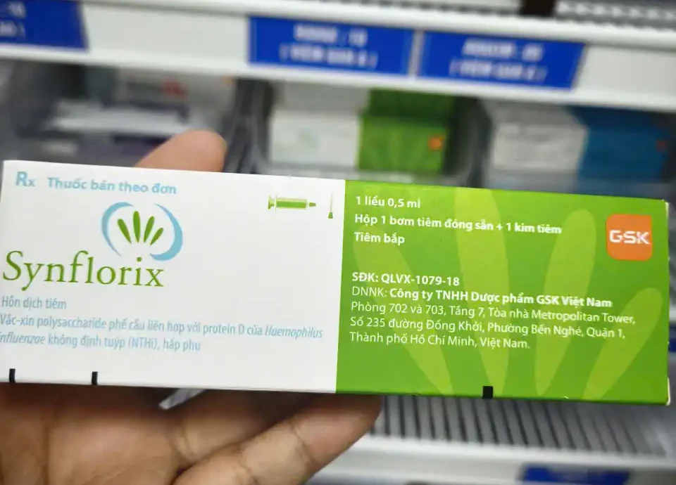 Vắc xin phế cầu 10 là gì? Trẻ mấy tháng tuổi có thể tiêm? 1 Vắc xin phế cầu 10 Synflorix