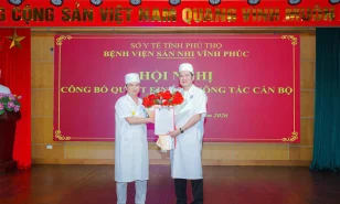 Hội nghị công bố Quyết định về Công tác cán bộ