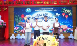 Trung thu 2026 Tại Bệnh viện Sản Nhi Vĩnh Phúc: Kết nối sẻ chia, lan tỏa yêu thương.