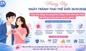 Hưởng ứng ngày tránh thai thế giới