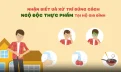 Nhận biết và xử trí đúng cách khi ngộ độc thực phẩm tại gia đình