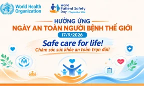 Hưởng ứng ngày An toàn người bệnh thế giới 17/9/2026