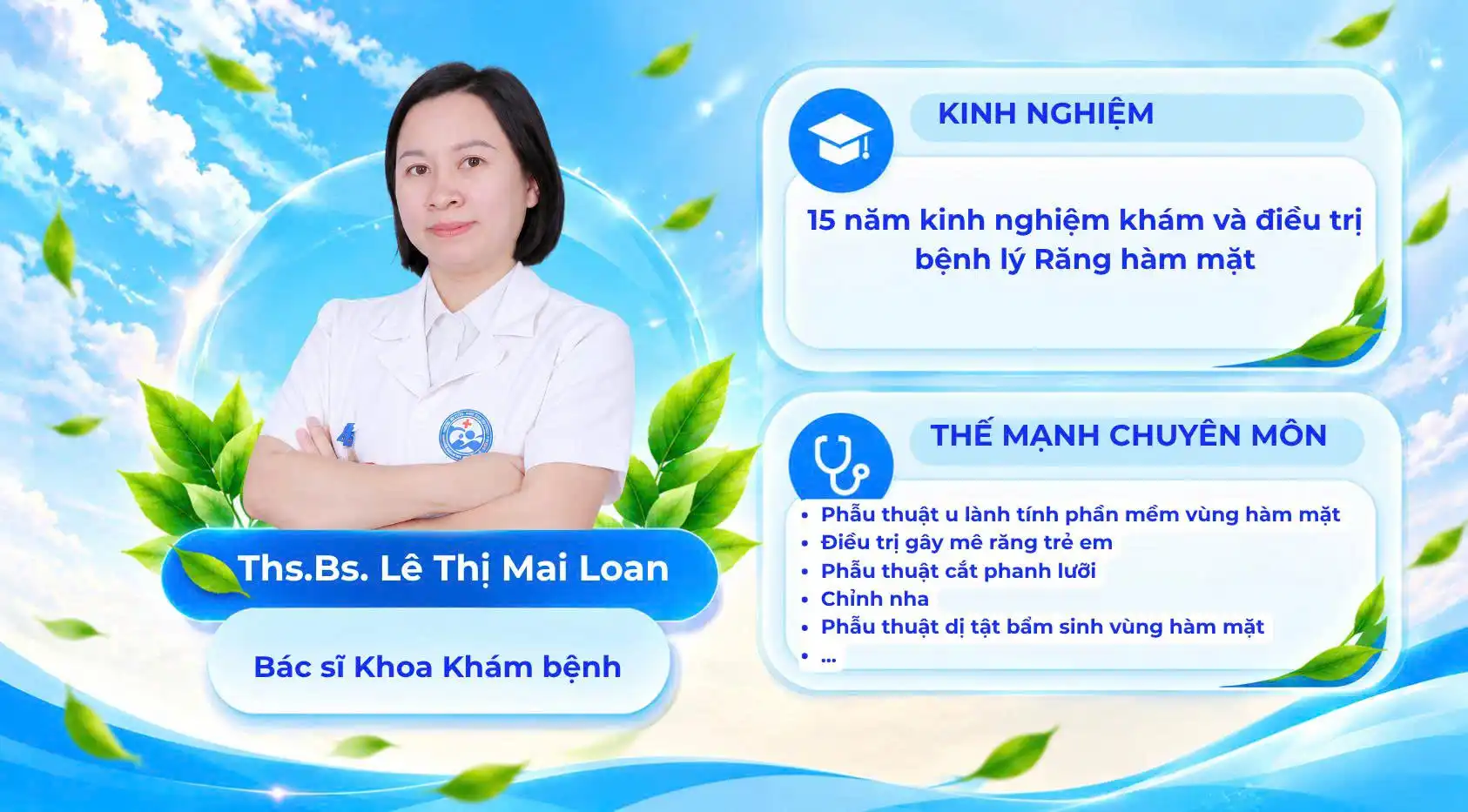 Chương trình khám sàng lọc, Hội Chẩn và phẫu thuật cho trẻ em khuyết tật, Dị tật bẩm sinh năm 2026 6 BS Le Thi Mai Loan