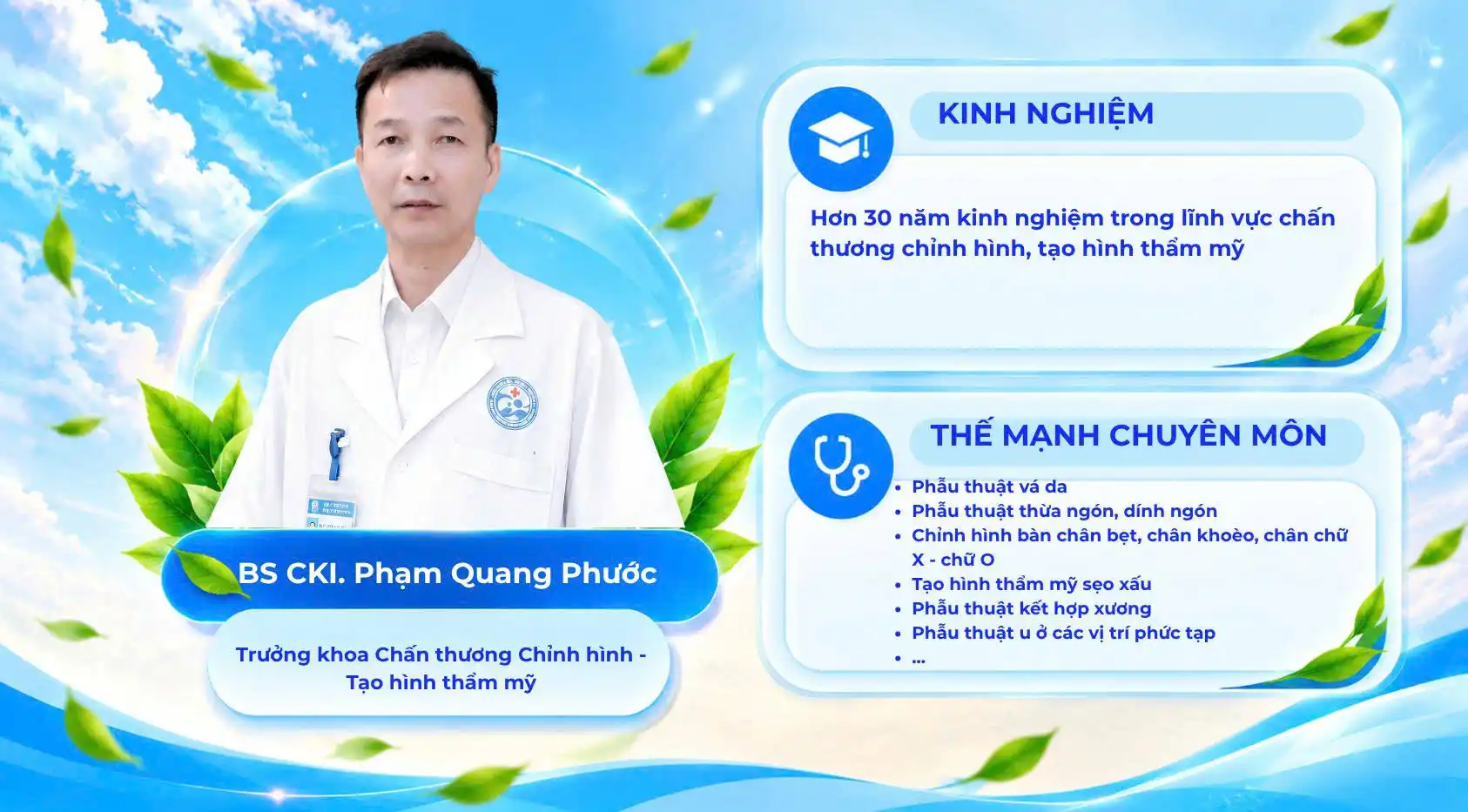 Chương trình khám sàng lọc, Hội Chẩn và phẫu thuật cho trẻ em khuyết tật, Dị tật bẩm sinh năm 2026 3 BS Pham Quang Phuoc