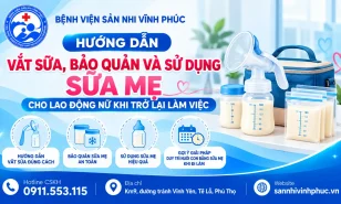 Hướng dẫn vắt sữa, bảo quản và sử dụng sữa mẹ cho lao động nữ khi trở lại làm việc