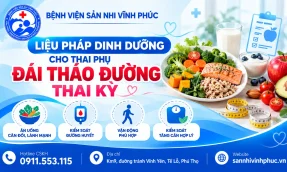 Liệu pháp dinh dưỡng cho thai phụ đái tháo đường thai kỳ