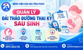 Quản lý đái tháo đường thai kỳ sau sinh
